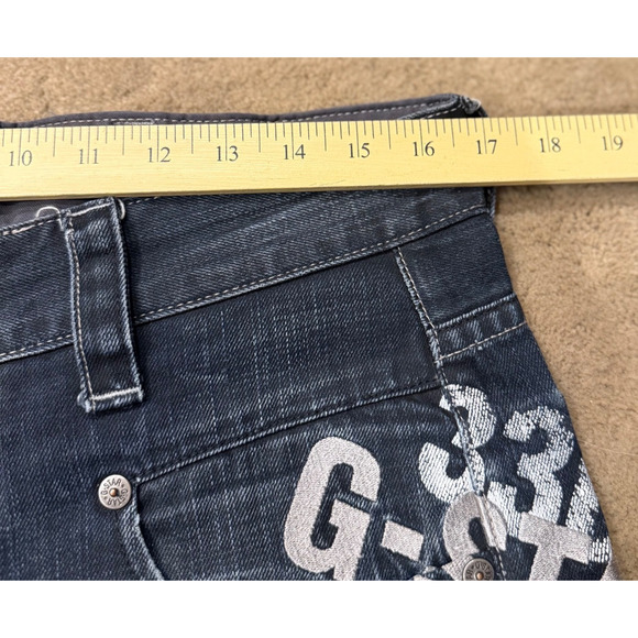 G STAR Raw Jeans Mens Radar Cover Loose Country Embro 34x30 Baggy JNCO Style - Picture 4 of 12